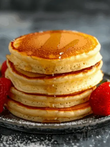 Fluffy Homemade Pancakes