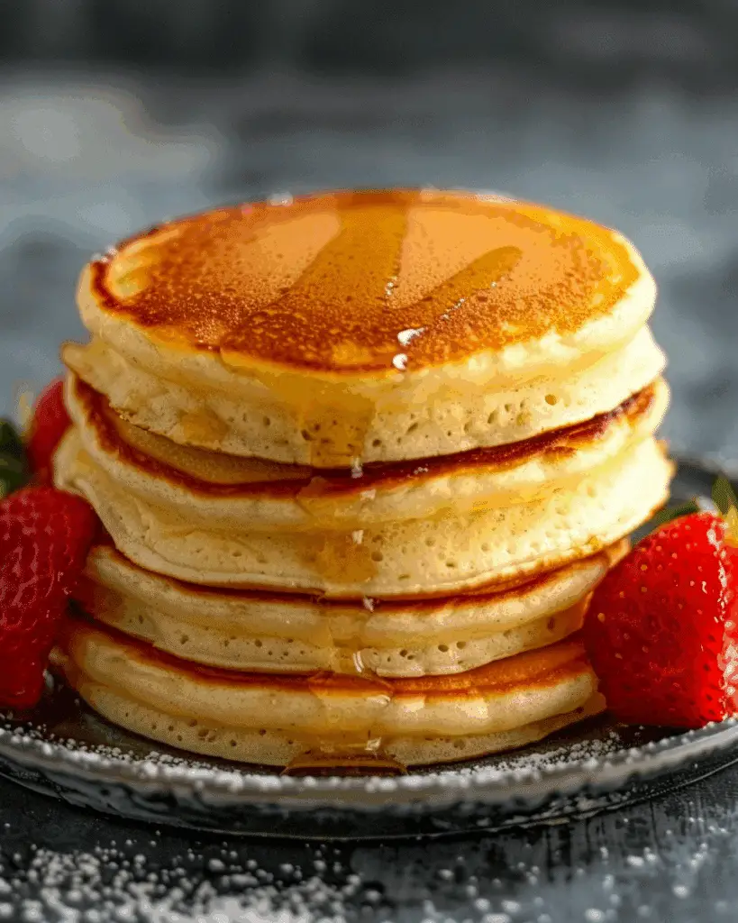 Fluffy Homemade Pancakes