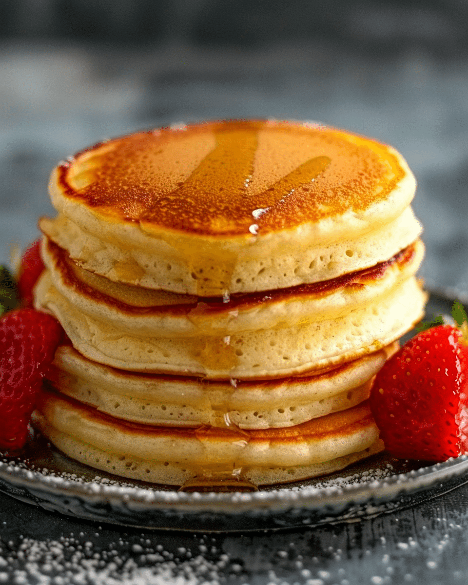 Fluffy Homemade Pancakes | Sue Recipe