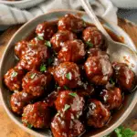 Grape Jelly Meatballs (Crockpot)