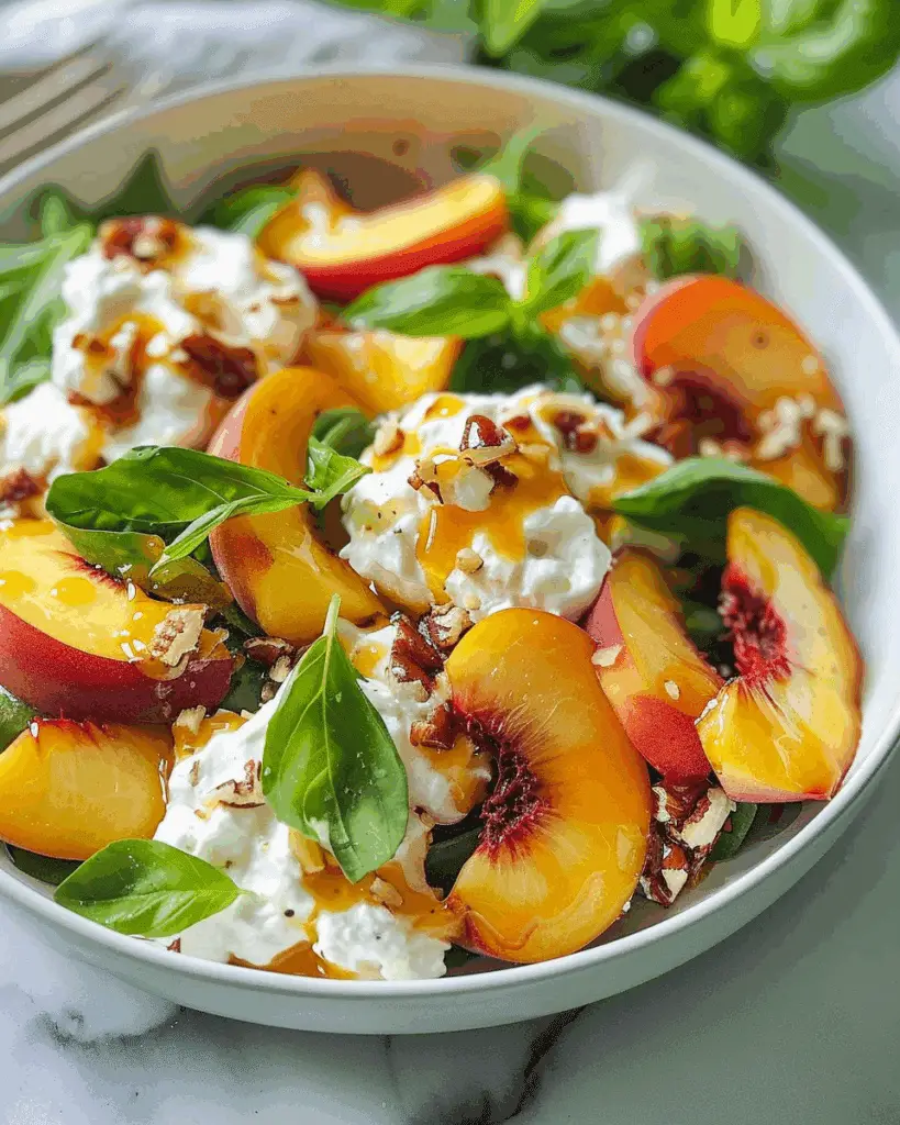 Millionaire Peach Salad