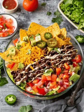 Taco Salad Flag