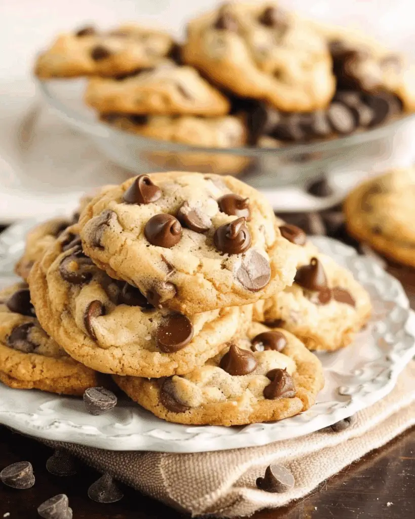 Chocolate Chip Pudding Cookies