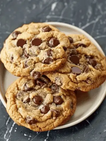 Gooey Chocolate Chip Cookies
