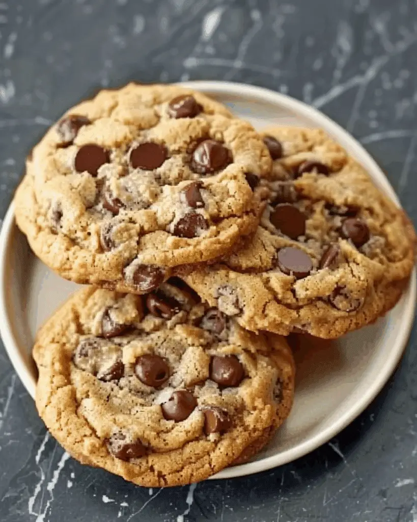Gooey Chocolate Chip Cookies