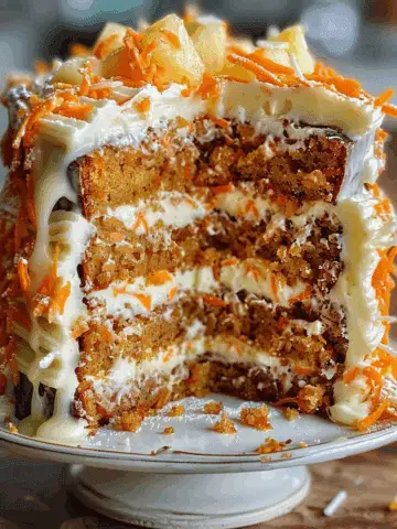 Hawaiian Carrot Pineapple Cake