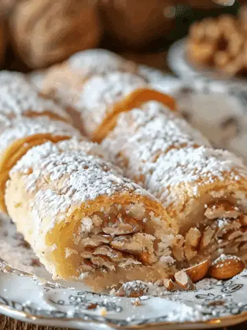 Italian Nut Roll Cookies Recipe