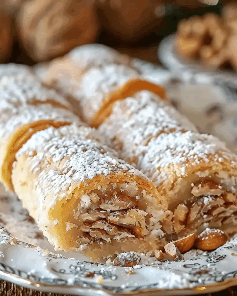 Italian Nut Roll Cookies Recipe
