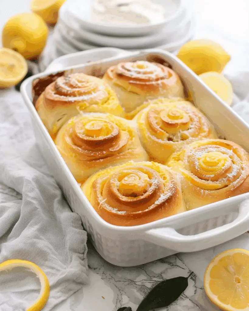 Lemon Sweet Rolls