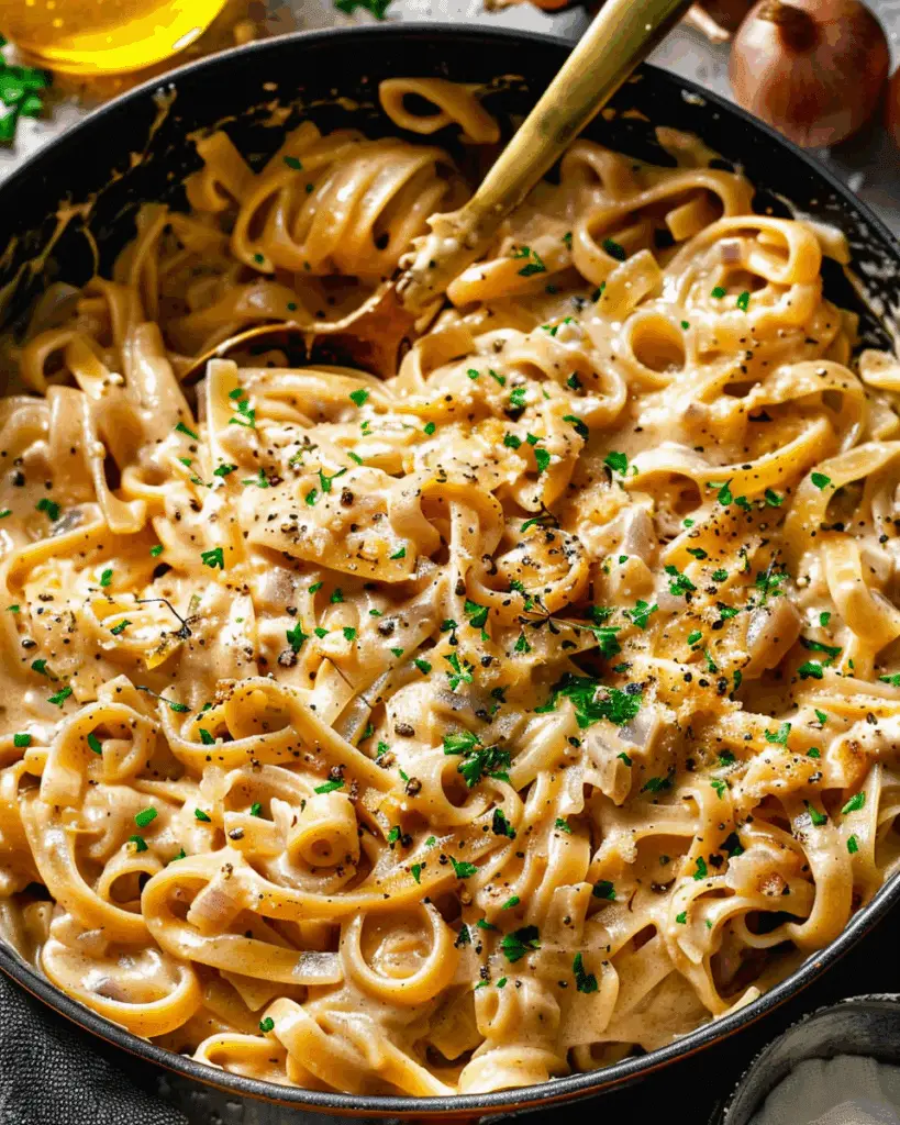 One-Pot French Onion Pasta