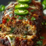 Smoky Jalapeño Popper Meatloaf