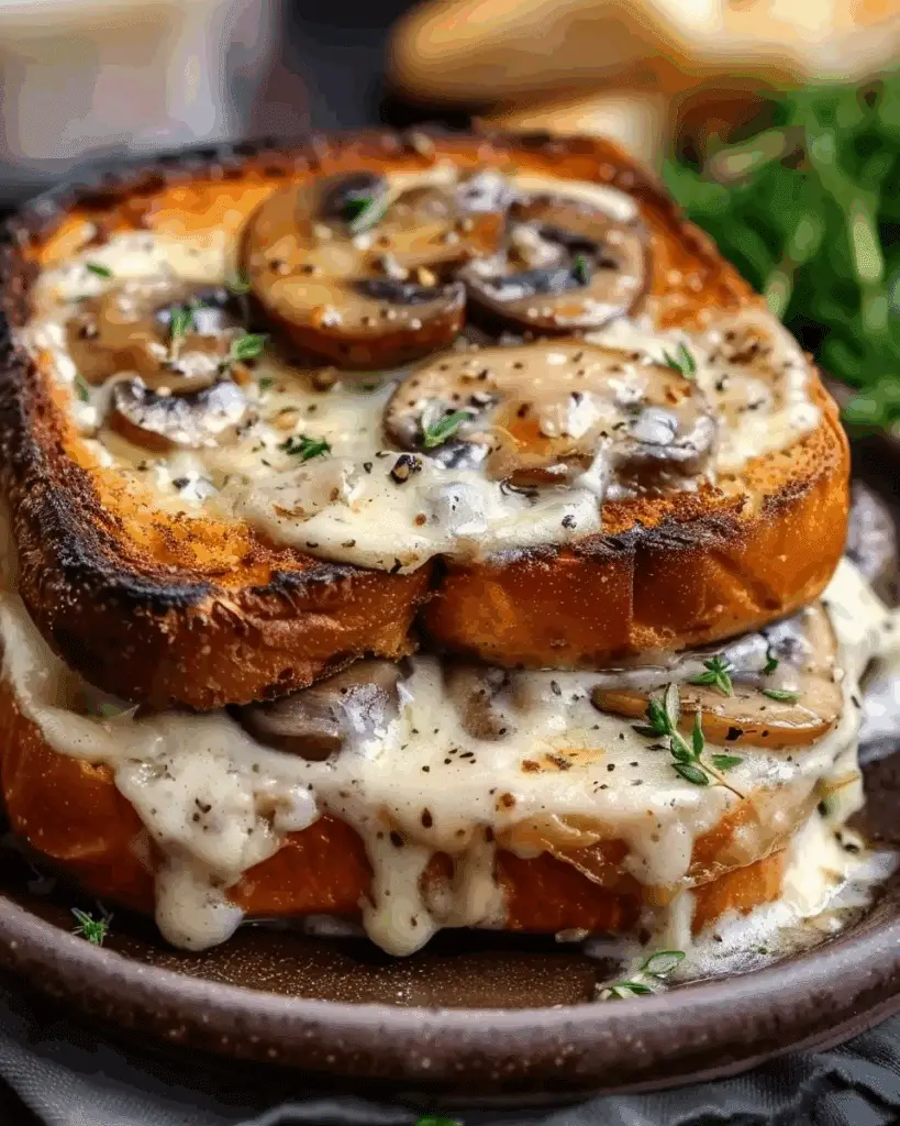 Swiss Mushroom Melt Delight