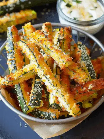 Crispy Oven-Baked Zucchini Fries