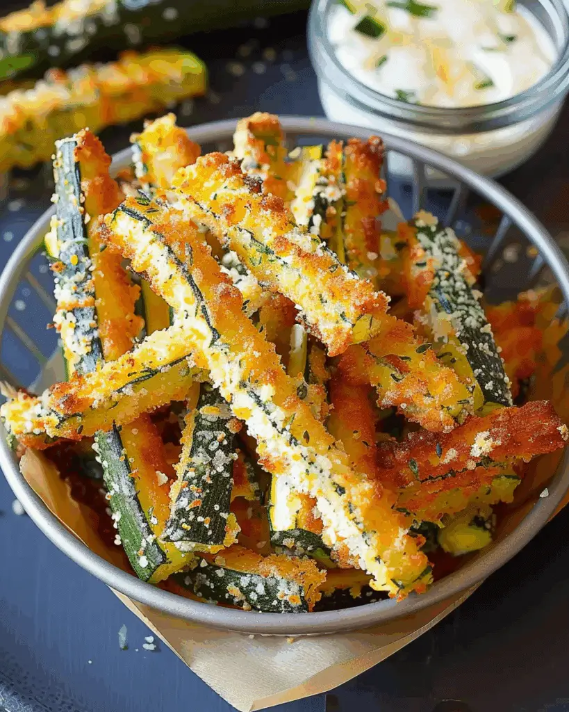 Crispy Oven-Baked Zucchini Fries