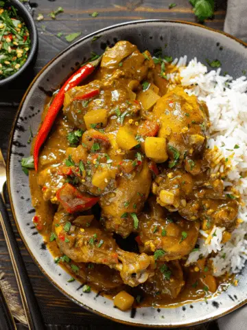 Authentic Jamaican Curry Chicken