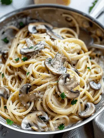 Creamy Oyster Mushroom Pasta