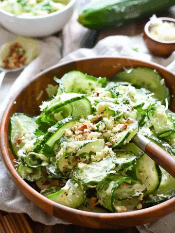 Cucumber Caesar Salad