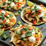 Mexican Rotisserie Chicken Tostadas