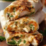 The Best Cheesy Garlic Chicken Wraps for Quick Meals
