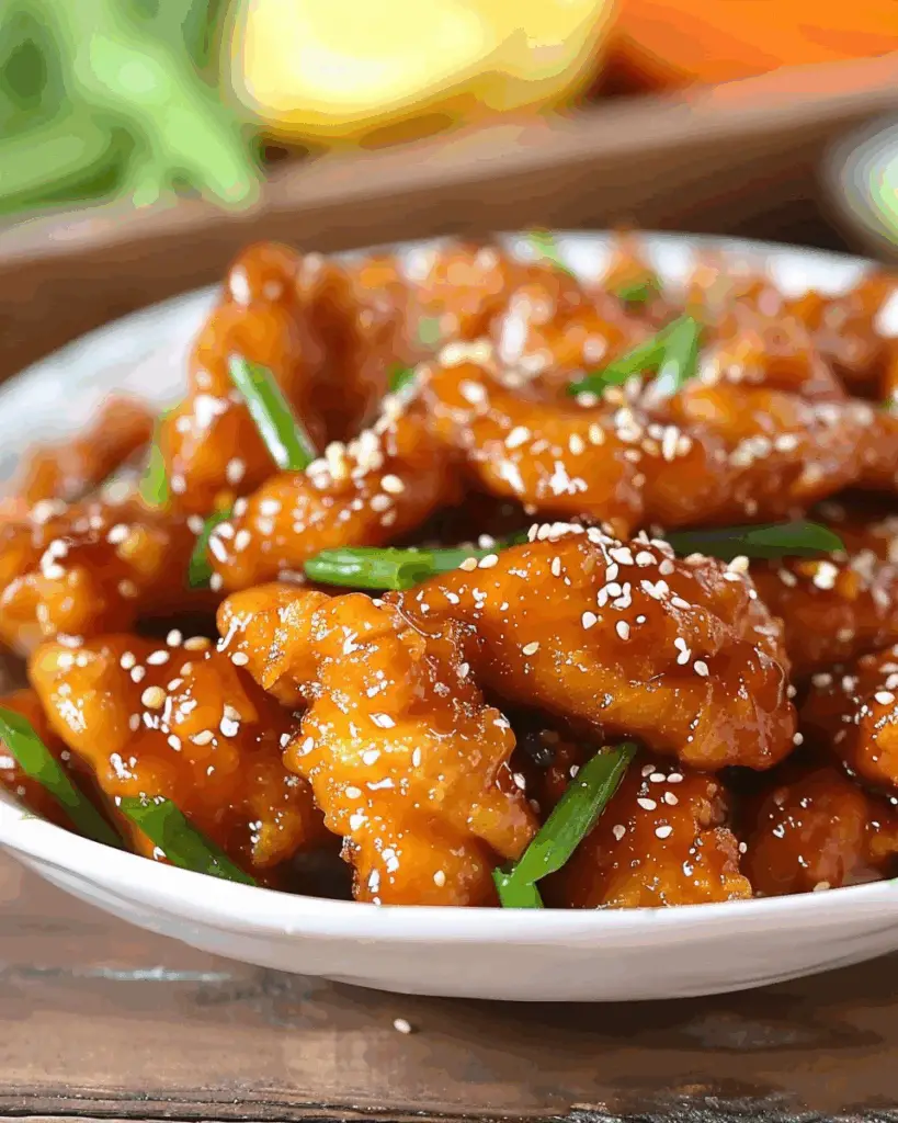 Gluten-Free Dairy-Free Honey Sesame Chicken (Panda Express Copycat)