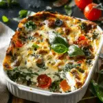 High‑Protein Cottage Cheese Veggie Bake