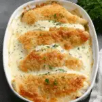 Smothered Cheesy Sour Cream Chicken