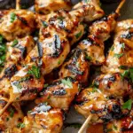 Bang Bang Chicken Skewers