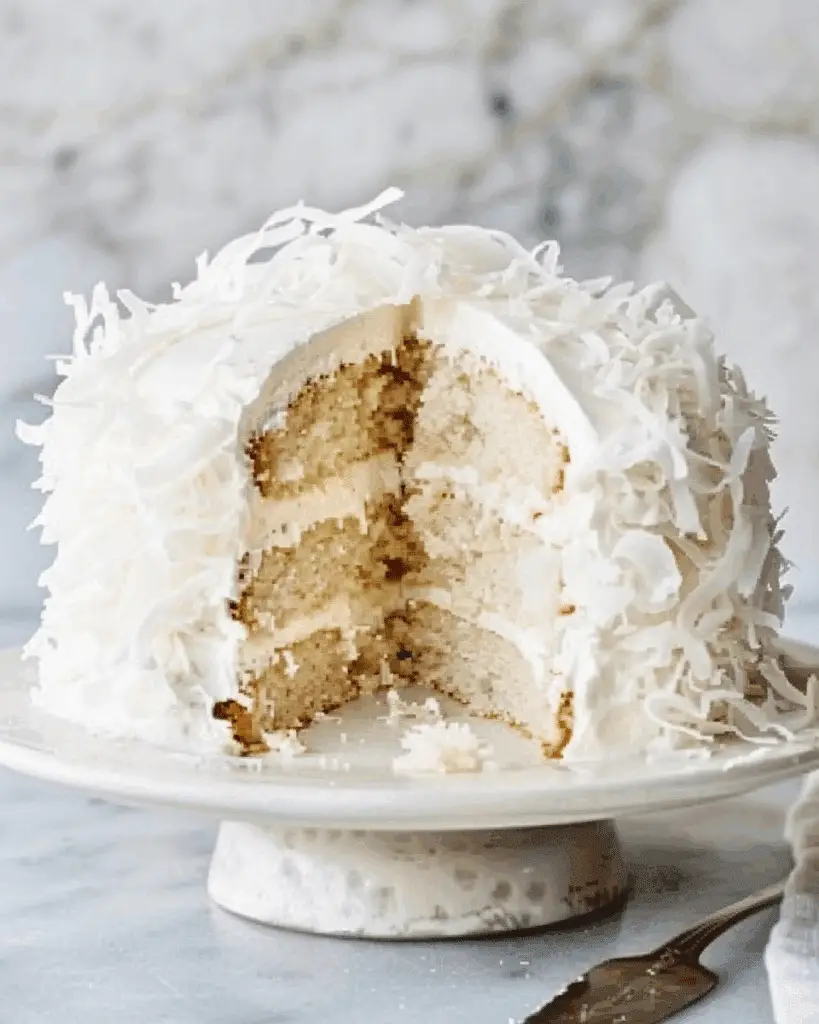 Coconut Cloud Cake