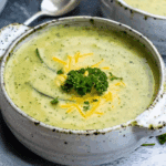 Creamy Cheesy Zucchini Soup