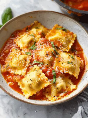 Easy Ravioli Sauce