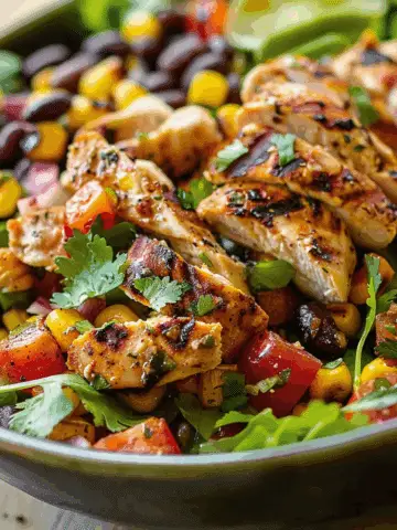 Grilled Chicken Salad