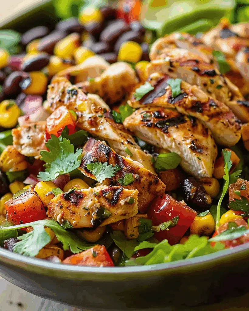 Grilled Chicken Salad