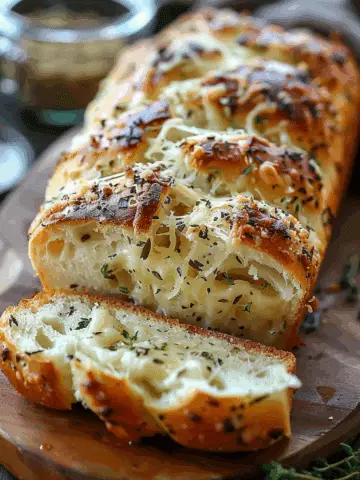 Twisted Herb and Cheese Bread