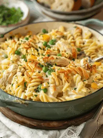 Chicken Pot Pie Pasta