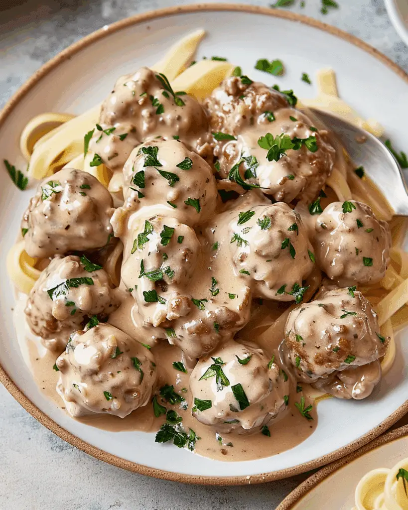 Crockpot Swedish Meatballs