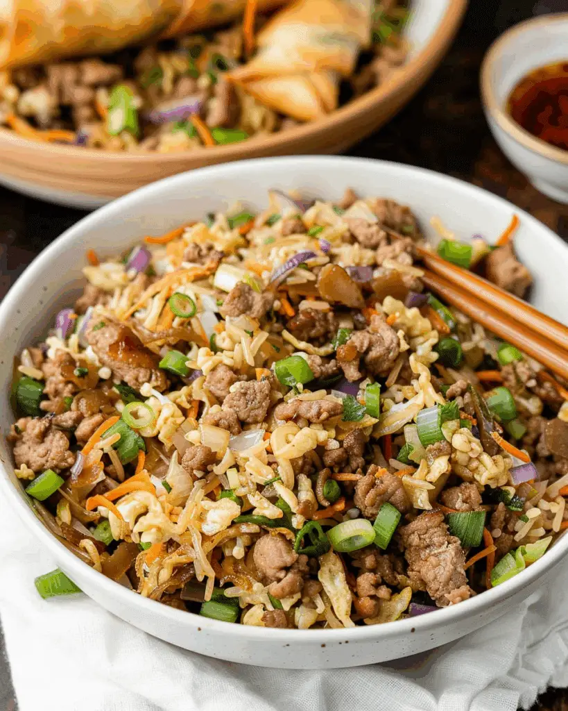 Egg Roll in a Bowl (One-Pan Stir-Fry)