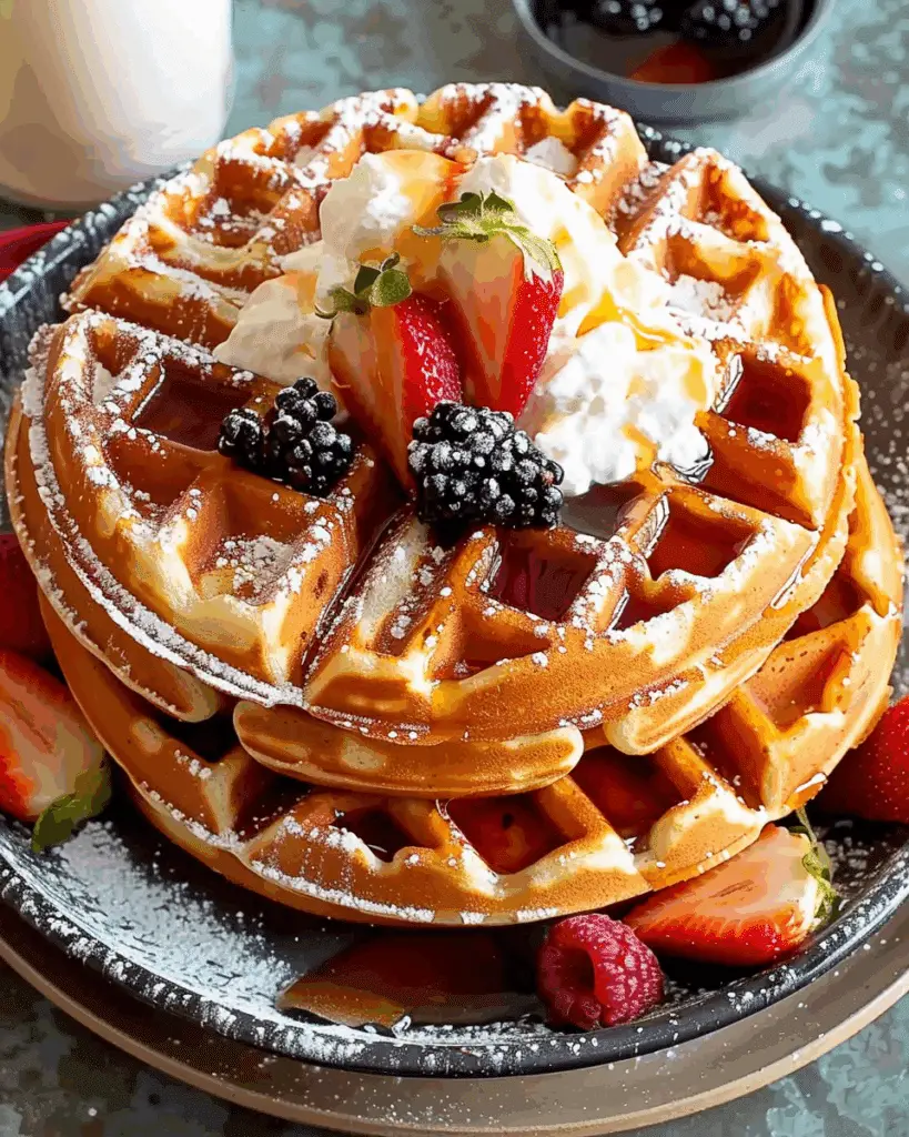 Light and Fluffy Waffles