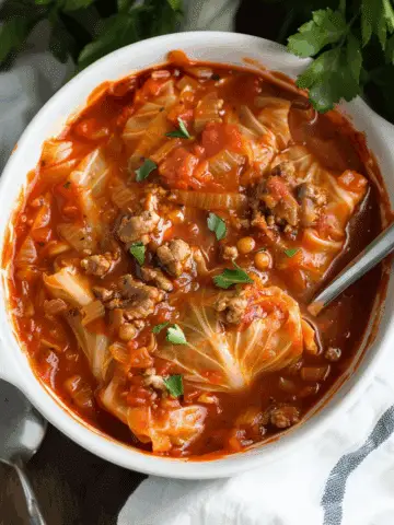Cabbage Roll Soup