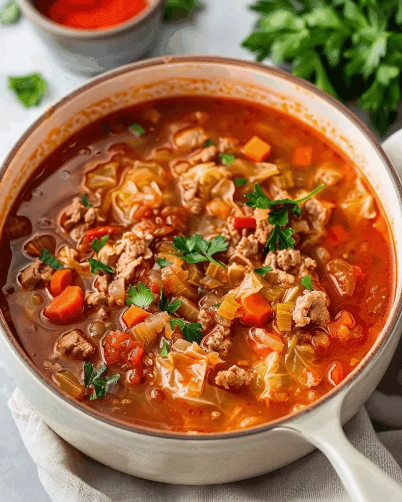 Cabbage Roll Soup