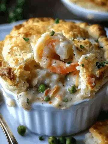 Cheddar Bay Biscuit Seafood Pot Pie