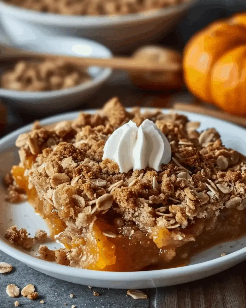 Cinnamon Pumpkin Crisp