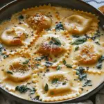 Creamy Tuscan Ravioli Soup: A Comfort Dish