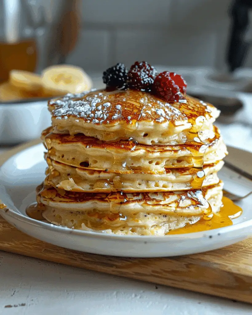 Flourless Cottage Cheese Pancakes