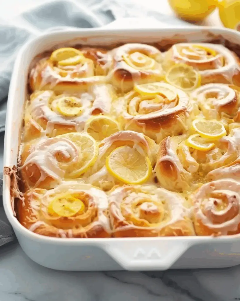 Lemon Sweet Rolls