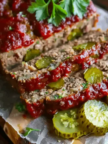 Tangy Dill Pickle Meatloaf – A Juicy Twist on a Classic Comfort Favorite