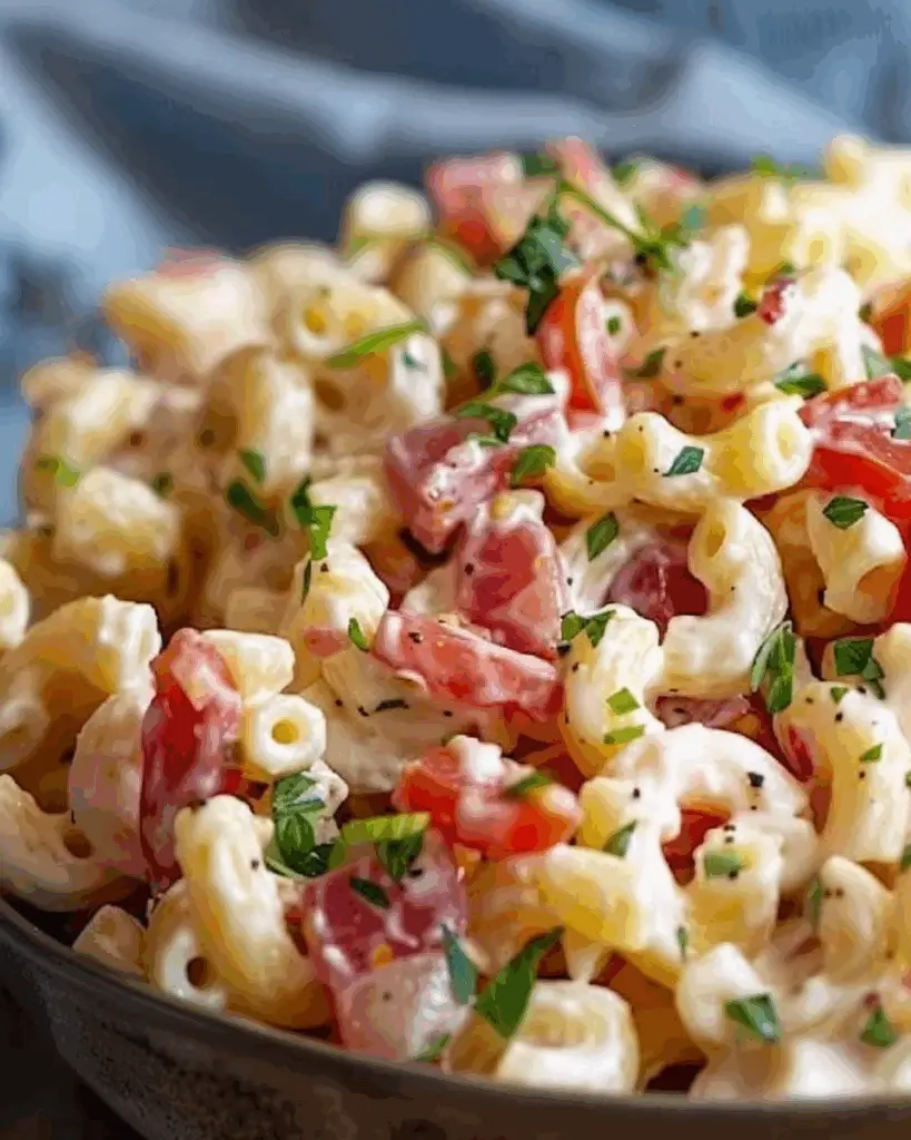 BLT Macaroni Salad