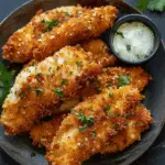 Crispy Ranch Parmesan Chicken Tenders