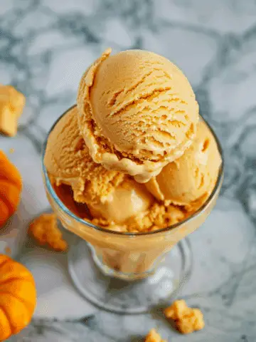 Creamy No-Churn Pumpkin Ice Cream