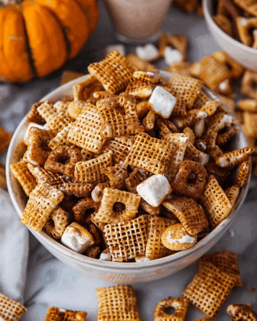 Pumpkin Spice Chex Mix