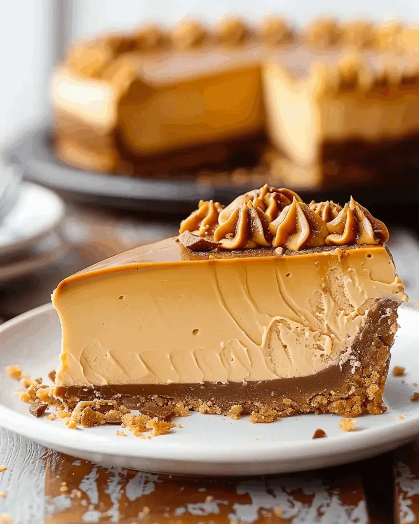 Loaded Butterscotch Cheesecake